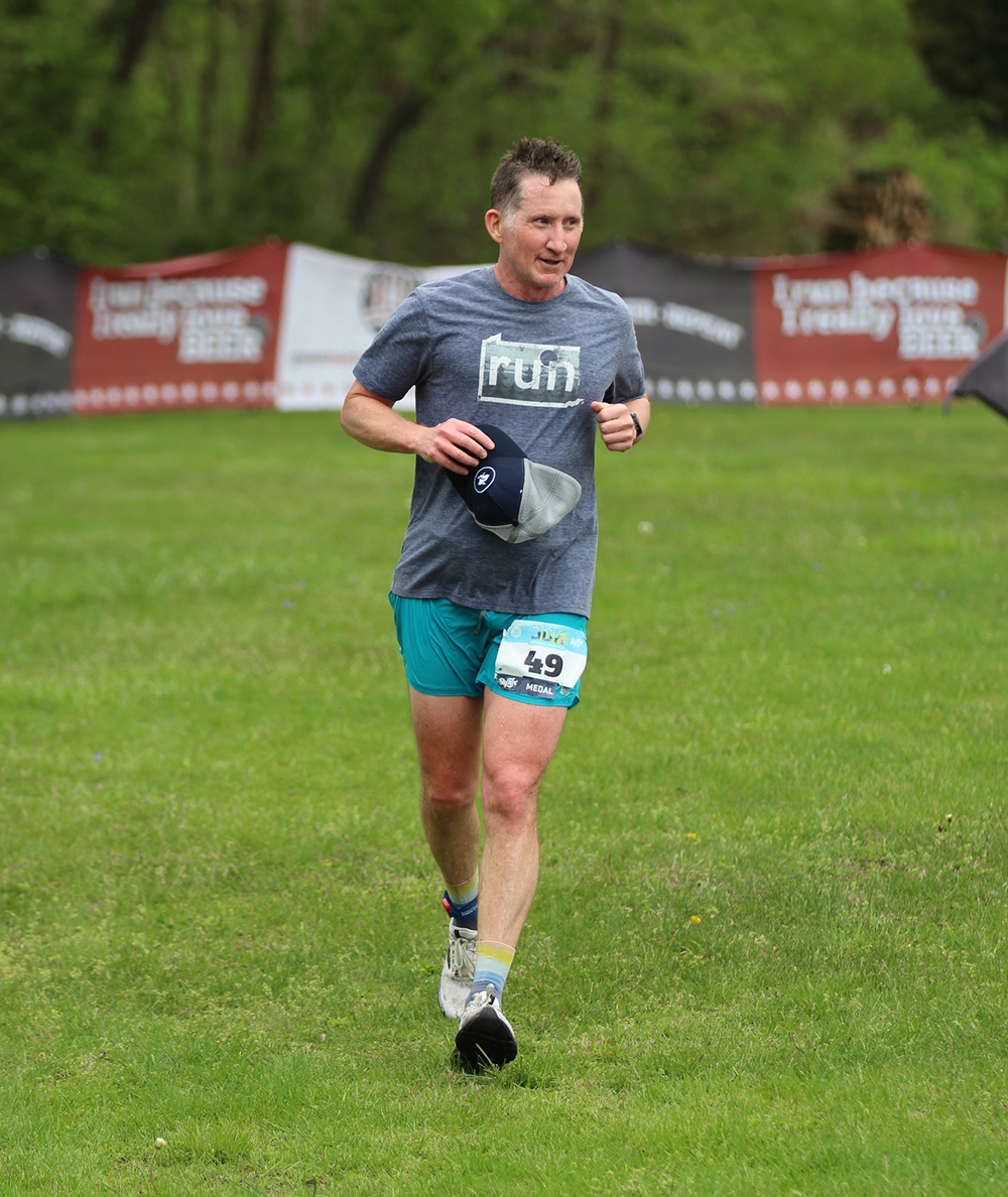 Post finish line
