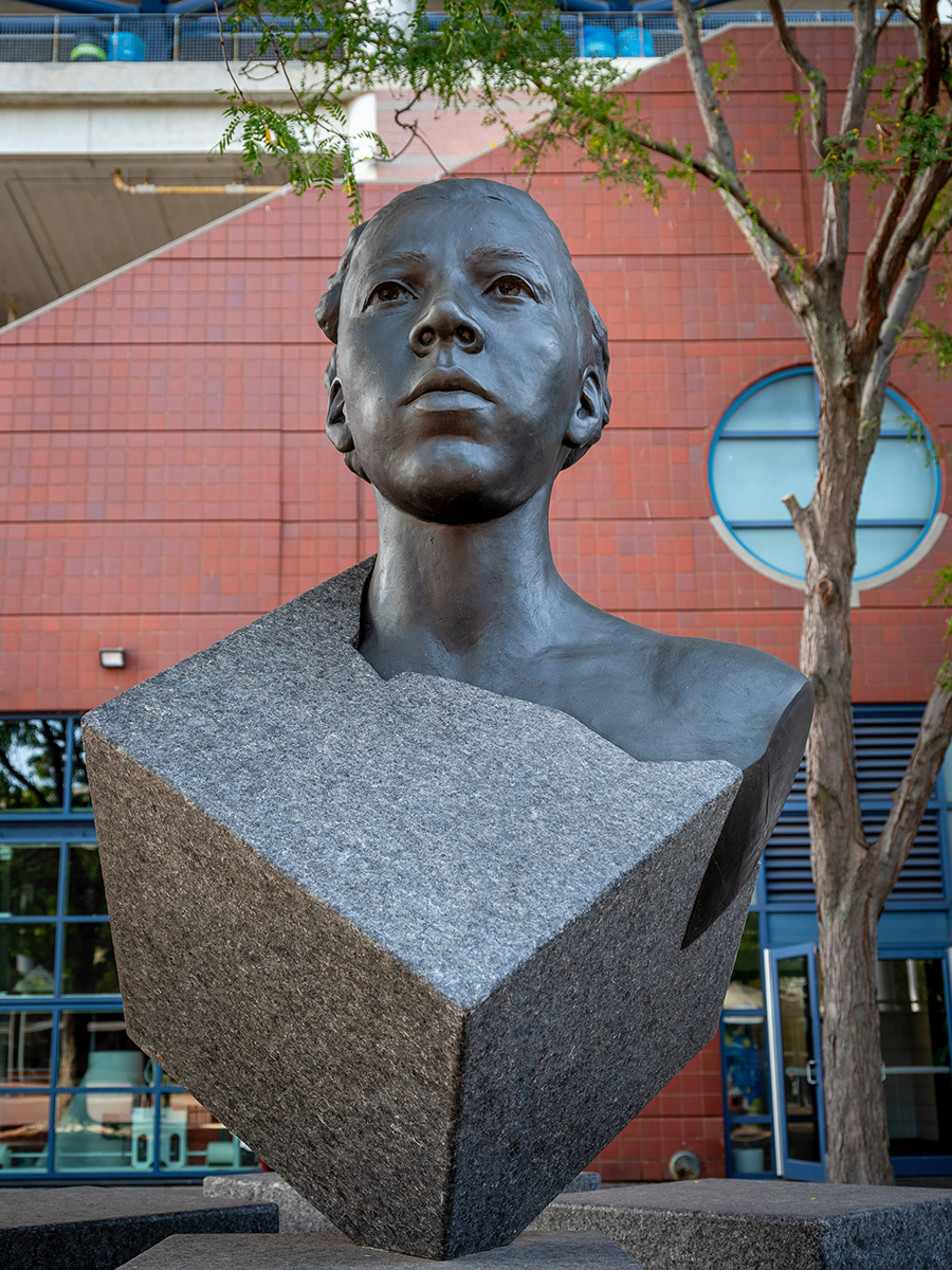  Eric Goulder, “Althea Gibson Monument” (2019)