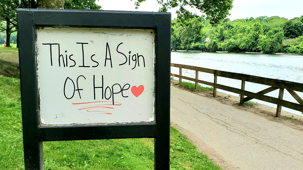 Sign of hope