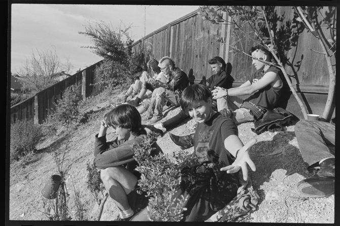 Kamala parks at a show in pinole ca 1989 photo by murray bowles copy e1500045838669