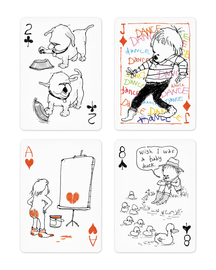 Pants playing cards