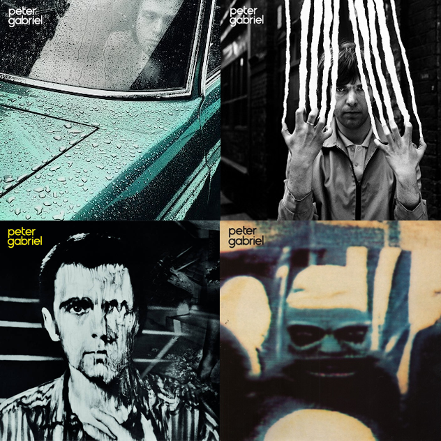 Peter gabriels first four solo records