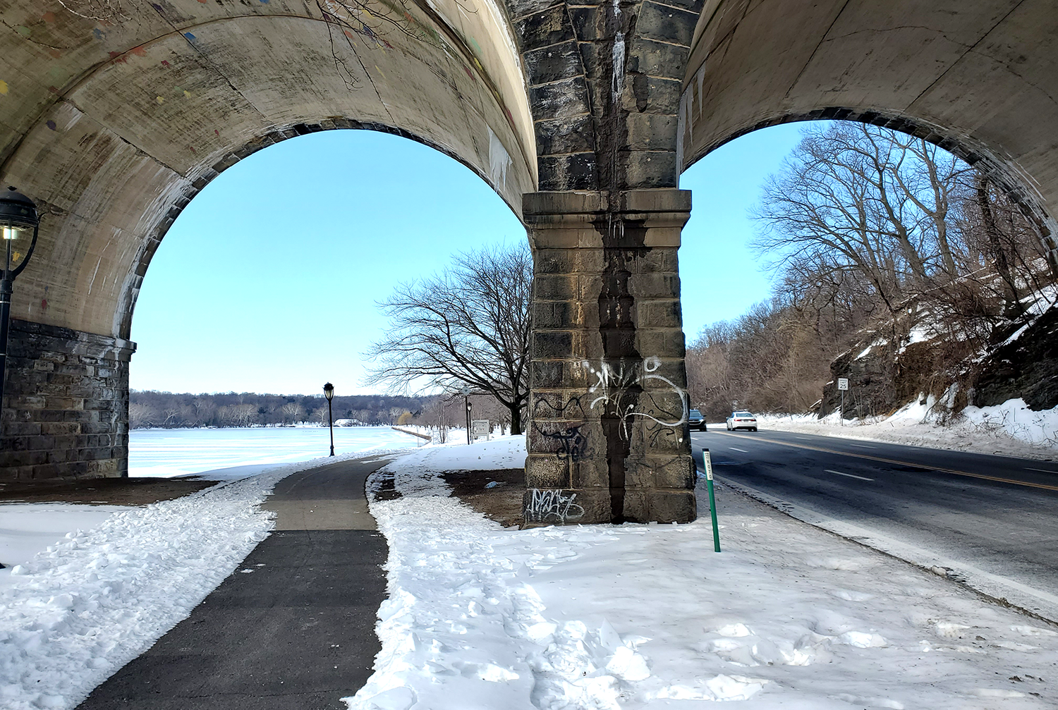Snow tunnels