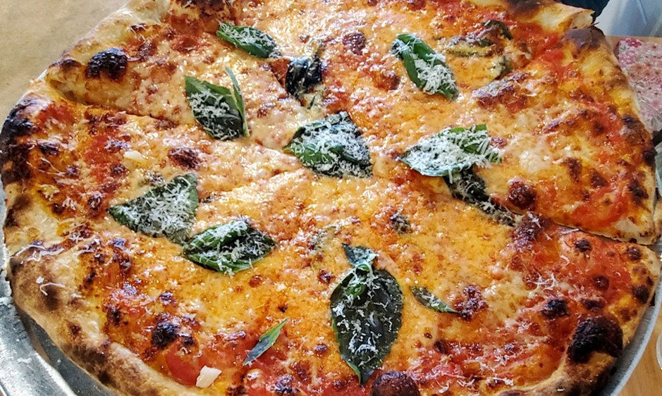 Pizzeria 'Lucci in Belmar, NJ. Sourdough goodness!