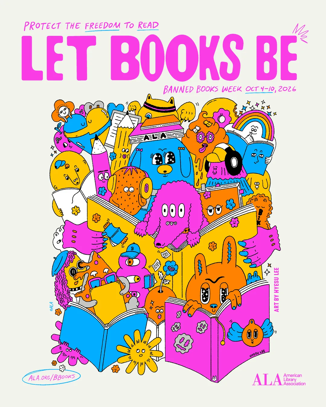Hyesu Lee is a Brooklyn-based artist from South Korea whose work spans illustration, murals, and comics. She creates colorful, character-driven worlds that are playful, expressive, and rooted in connection. Her work often centers on community, joy, and the small magic found in everyday life. Instagram: https://www.instagram.com/heyheysu/